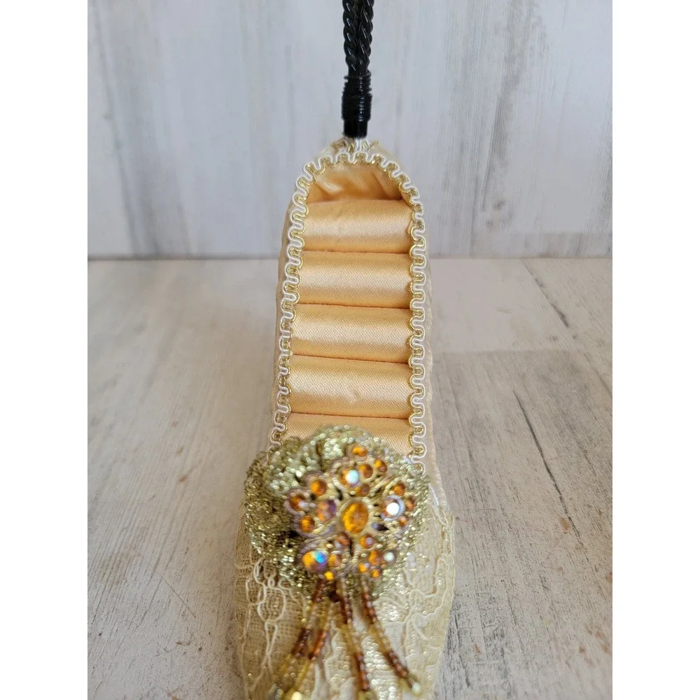 Victorian shoe jewelry accessory holder tree unique vintage home decor